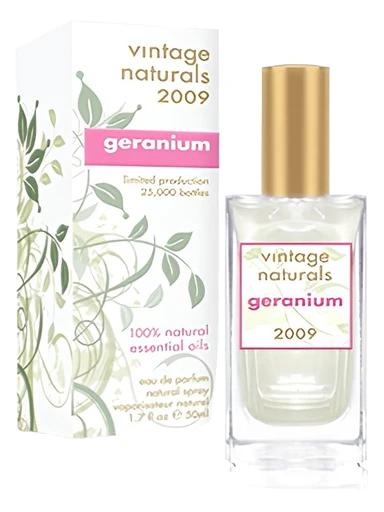 Vintage Naturals 2009 Geranium Demeter Fragrance for women